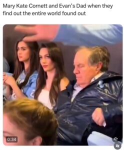 PHOTO Mary Kate Cornett With Boyfriend's Dad Bill Belichick Meme