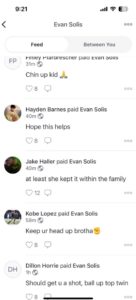 PHOTO Mary Kate Cornett's Boyfriend Evan Is Getting PAID For People Helping Him Get Through His GF Cheating On Him