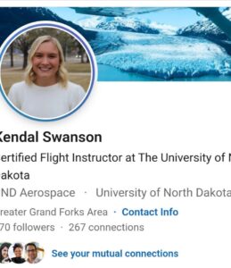 PHOTO Of Deleted LinkedIn Of Delta Pilot Kendal Swanson