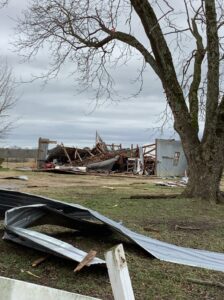 PHOTO Of Tornado Damage In Mount Hebron Alabama After Tornado Touched Down