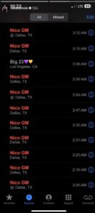 PHOTO Proof Nico Harrison Called Luka Doncic 10 Times In A Row From 2 Am To 3 AM After Trading Him To Los Angeles