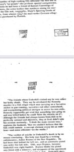 PHOTO JFK Files Tell A Story About How CIA Employee Gary Underhill Was Found Dead After He Revealed To Friends That CIA Was Responsible For JFK’s Assassination