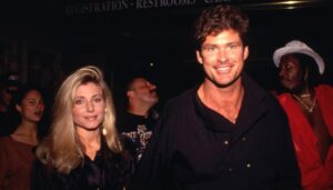 PHOTO Pamela Bach Hitting The Los Angeles Nightlife With David Hasselhoff Back In The Day