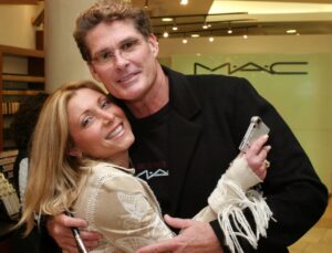 PHOTO Pamela Bach Smiling As Wide As Possible With David