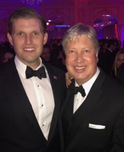 PHOTO Robert Morris With Donald Trump's Sons At An Event