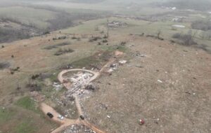 PHOTO The Land In Bakersfield Missouri Just Looks Flat With Nothing Anywhere After Tornado Destroyed EVERYTHING