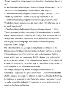 PHOTO All The Leaked Text Messages Gabriella Zuniga Sent Shannon Sharpe