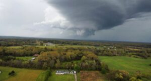 PHOTO HD View Of Wedge Tornado Giving Holly Springs Mississippi Problems