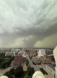 PHOTO Amazing View Of Downtown St Louis As Tornado Touched Down