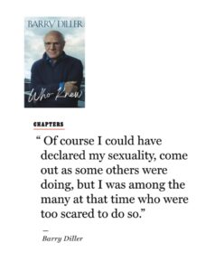 PHOTO Barry Diller Says He Was Too Scared To Come Out Aa Gay For A Long Time