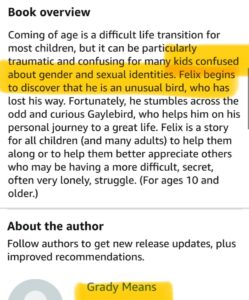 PHOTO Casey Means' Quack Father Wrote Pro-Trans Children’s Book
