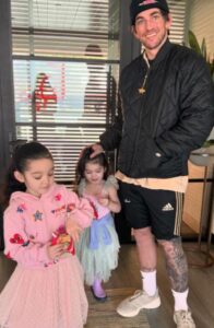PHOTO Cassie Ventura's Two Kids All Dressed Up Playing With Toys
