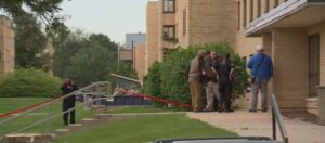 PHOTO Crime Tape Up At UW Platteville Building Where Mass Shooting Happened