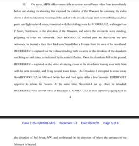 PHOTO Criminal Complaint Against Shooter Elias Rodriguez Explains What Happened