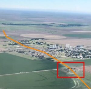 PHOTO Grinnell Kansas Tornado Scoured Crops In The South Part Of Town