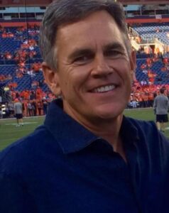 PHOTO Jeff Sperbeck Looking Fancy On The Field During Denver Broncos Game