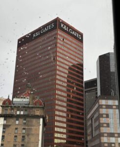 PHOTO K&L Gates Skyscraper In Downtown Pittsburgh Had Windows Blown Out
