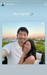 PHOTO Of Allison Hsu's Engagement Ring