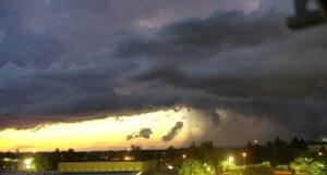 PHOTO Bismarck North Dakota Tornado Crossed Highway 83 While It Was On The Ground