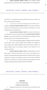 PHOTO Full 4 Page DOJ Indictment Against Kilmar Abrego Garcia