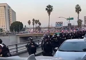 PHOTO Look At How Many Cops Were Mobilized For LA Curfew