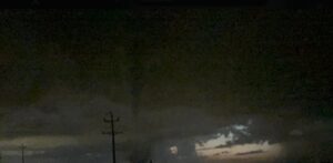 PHOTO Of Very Dark Tornado In Menoken North Dakota