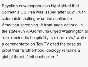 PHOTO Social Media Posts Made By Mohamed Soliman Were Pro-Muslim Brotherhood