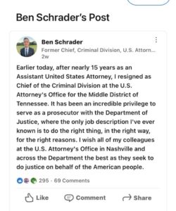 PHOTO Timestamp Proof That Ben Schrader Resigned Two Weeks Ago