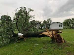 PHOTO Tornado Damage In Wildwood Missouri Off Highway 109