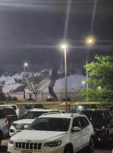 PHOTO Tornado Touching Down North Of Bismarck City ND Friday Night