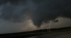 PHOTO View Of Bismarck North Dakota Tornado From The Highway