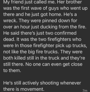 PHOTO Witness Describes How Much Non-Stop Gunfire There Was On Canfield Mountain For Over An Hour Pinned Down To Avoid Being Hit
