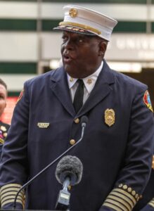 PHOTO Austin Fire Chief Joel Baker Looks Incompetent