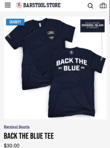 PHOTO Back The Blue NYPD Tees To Honor Didarul Islam