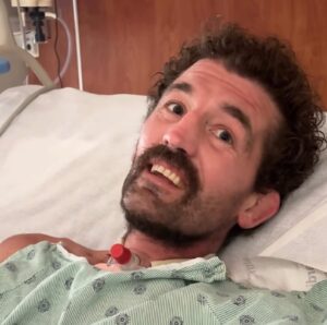 PHOTO Ben Askren Laying In Hospital Bed Aware Of His Surroundings