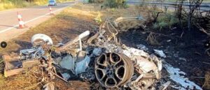 PHOTO Diogo Jota's Tires On His Lambo Were Toast And Only The Wheel Survived