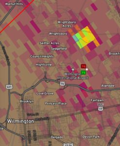 PHOTO Huge Tornado Spun Up In Wrightsboro Acres From Tropical Storm Chantal