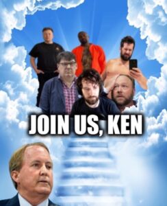 PHOTO Join Us Ken Paxton My Wife Left Me Club Meme