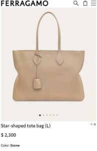 PHOTO Karoline Leavitt Came To Work With A $2300 Ferragamo Star-Shaped Tote Bag 