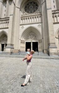 PHOTO Karoline Leavitt On Foreign Vacation With Her Child