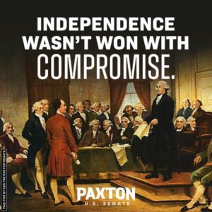 PHOTO Ken Paxton's Cheesy Independence Wasn't Won With Compromise Ad