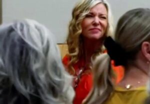PHOTO Lori Daybell Winking As Tammy Daybell's Aunt Yelled Lori Rot In Prison