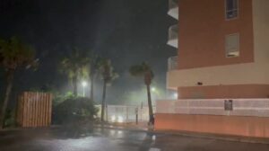 PHOTO Myrtle Beach South Carolina Is Holding Up Very Well Against Tropical Storm Landfall This Evening