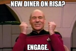 PHOTO New Diner On Risa Engage Tesla Diner Meme
