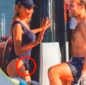 PHOTO Of Bulge In Emmanuel Macron's Wife's Swimsuit While On Yacht