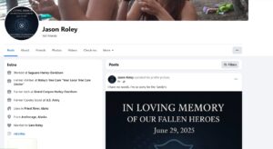 PHOTO Of Wess Roley's Dads Facebook Profile