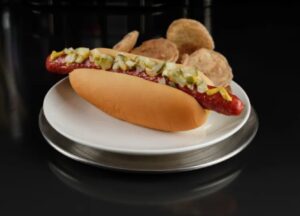 PHOTO Of What Typical Hot Dog Looks Like At The Tesla Diner