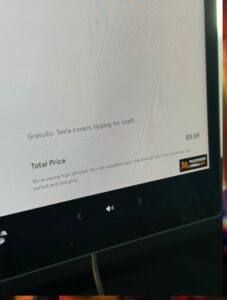 PHOTO Proof Tesla Covers Tips For Waiters At Tesla Diner In Hollywood