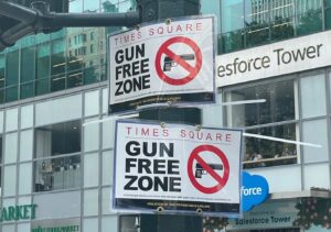 PHOTO Shane Tamura Can't Read It Says Gun Free Zone Everywhere Where He Was In NYC