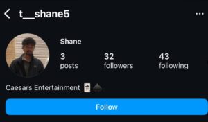 PHOTO Shane Tamura's Instagram Account